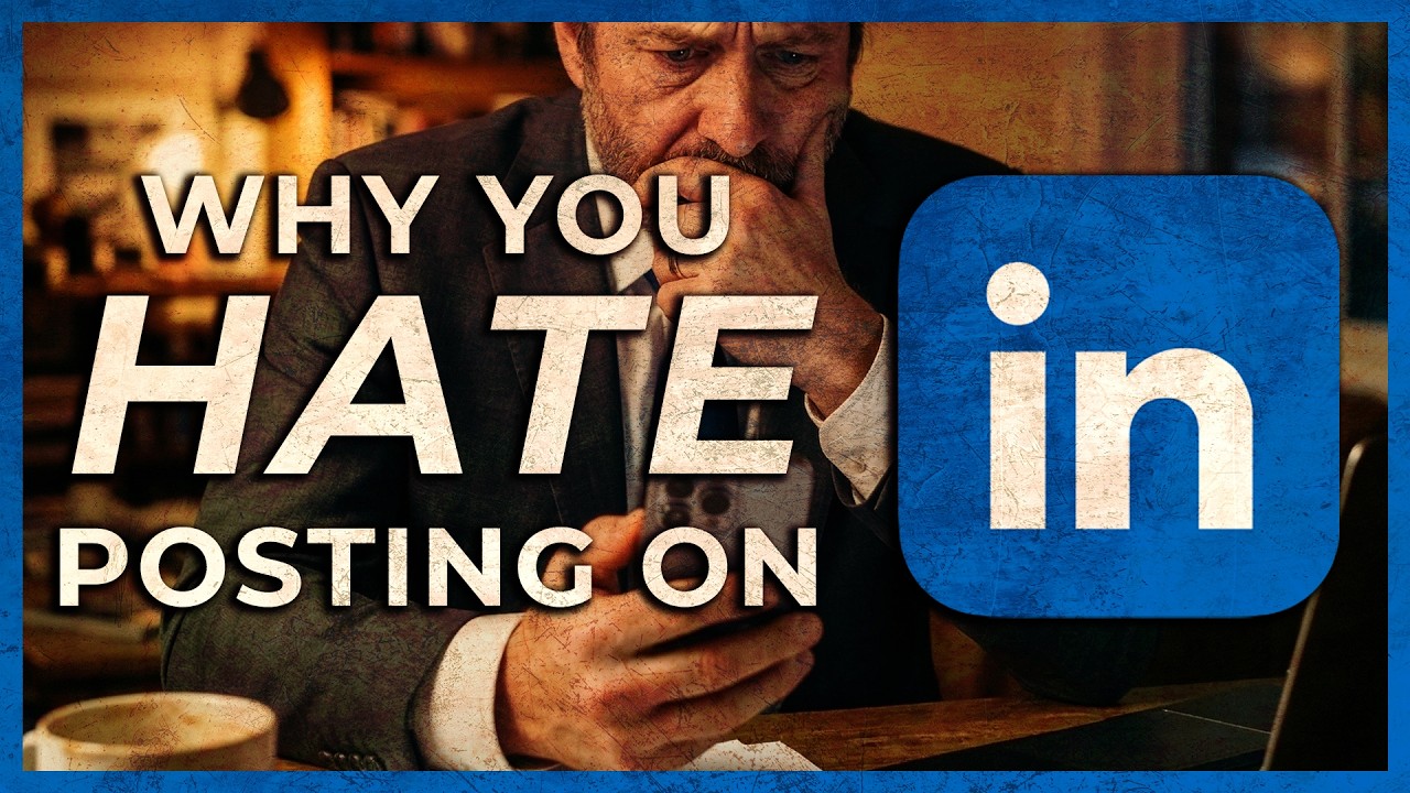 Why Professionals Hate Posting on LinkedIn (And How to Fix It)