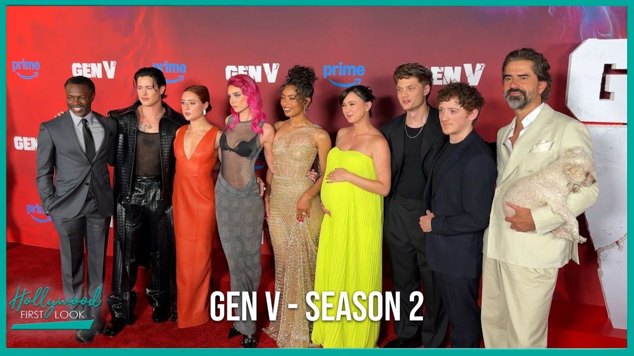 Gen V - Season 2 | Interviews with Jaz Sinclair, Hamish Linklater, Ethan Slater, and MORE | 2025