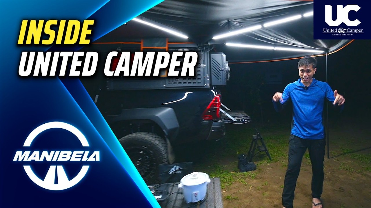 Ano ang nasa loob ng United Camper? | Reed’s first night in KDR Adventure Camp