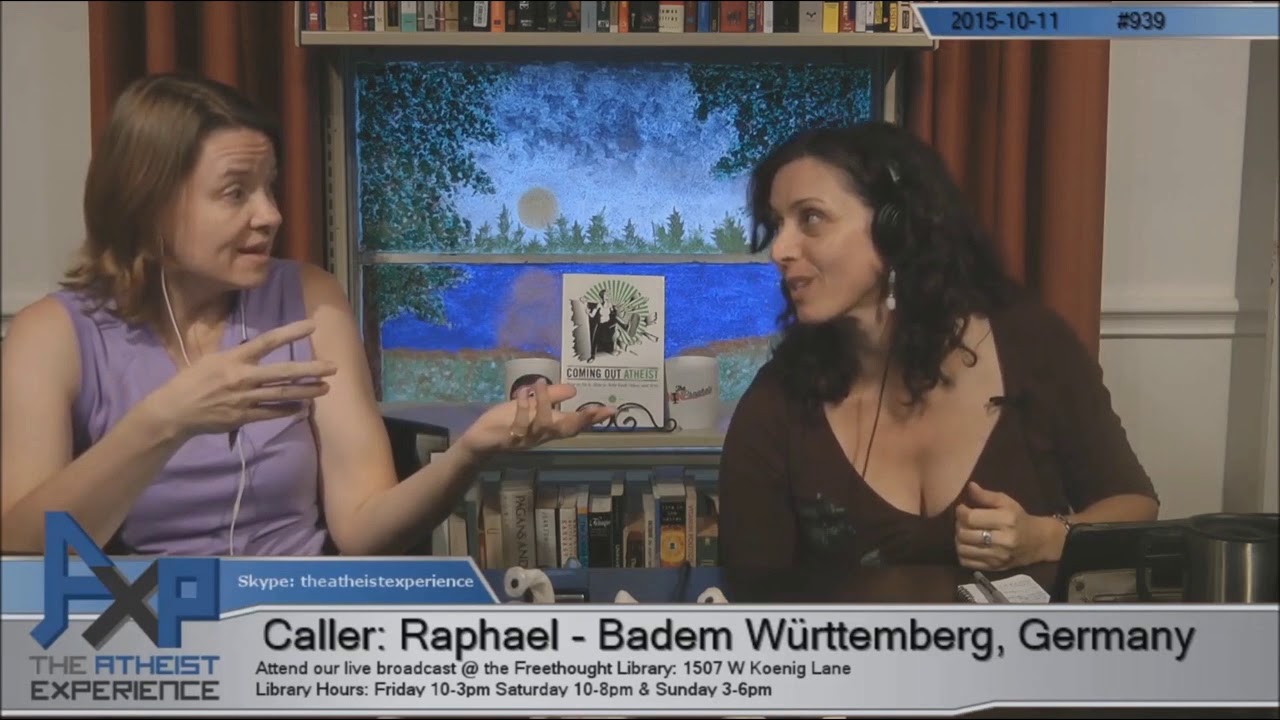 Incest & Krauss | Raphael-Germany | The Atheist Experience 939