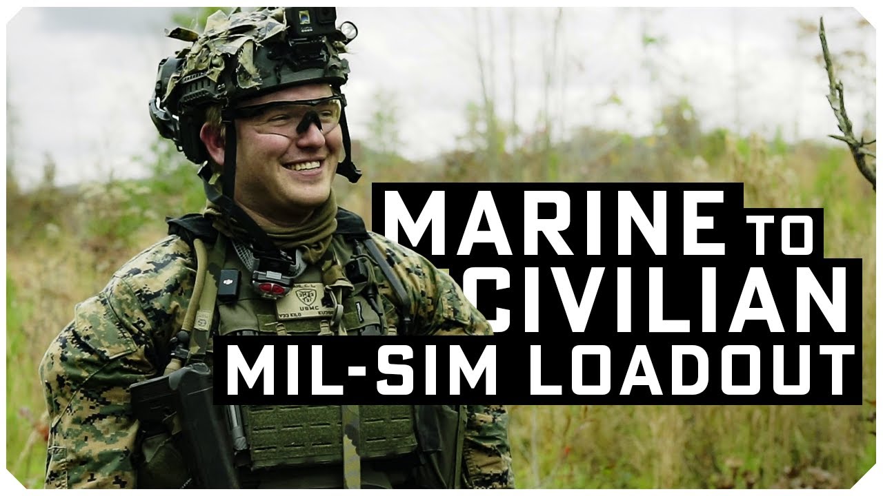 Переоборудование MilSim для морского пехотинца в гражданский
