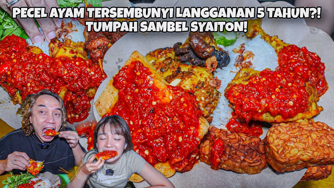 PECEL AYAM TUMPAH SAMBEL SYAITON TERSEMBUNYI DI DEPAN RUKO