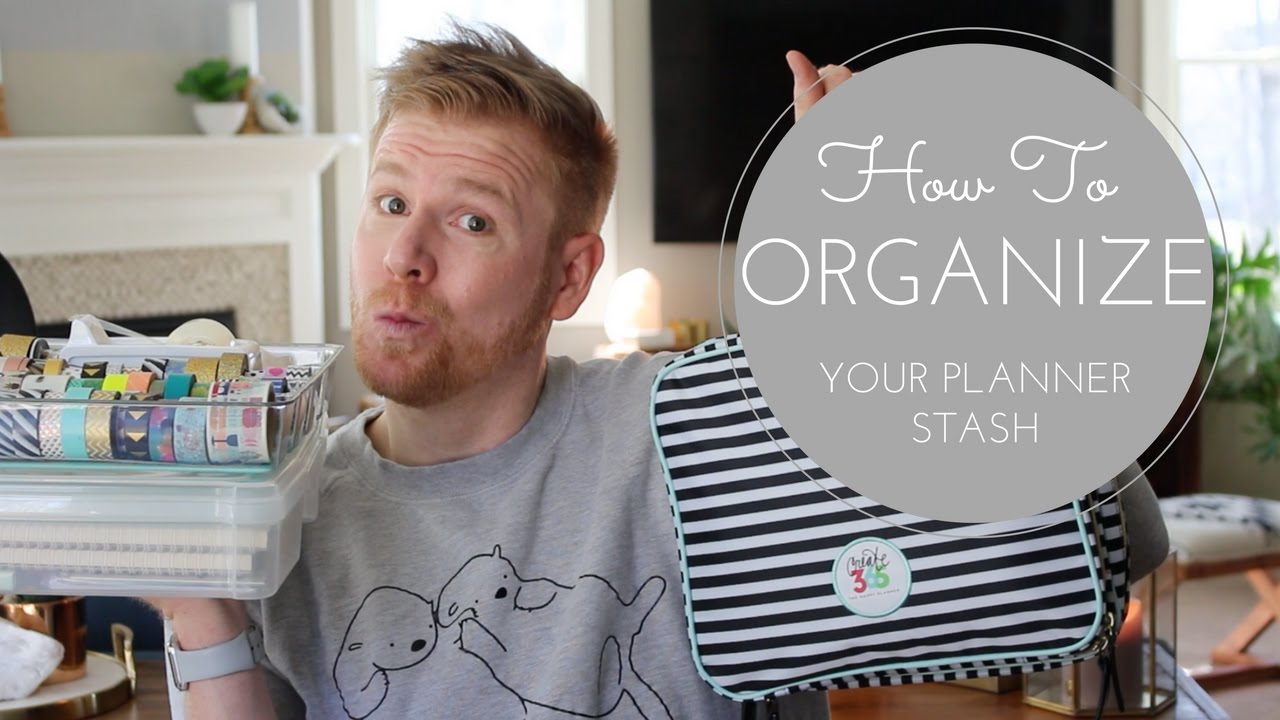 How To Organize Your Planner Stash!