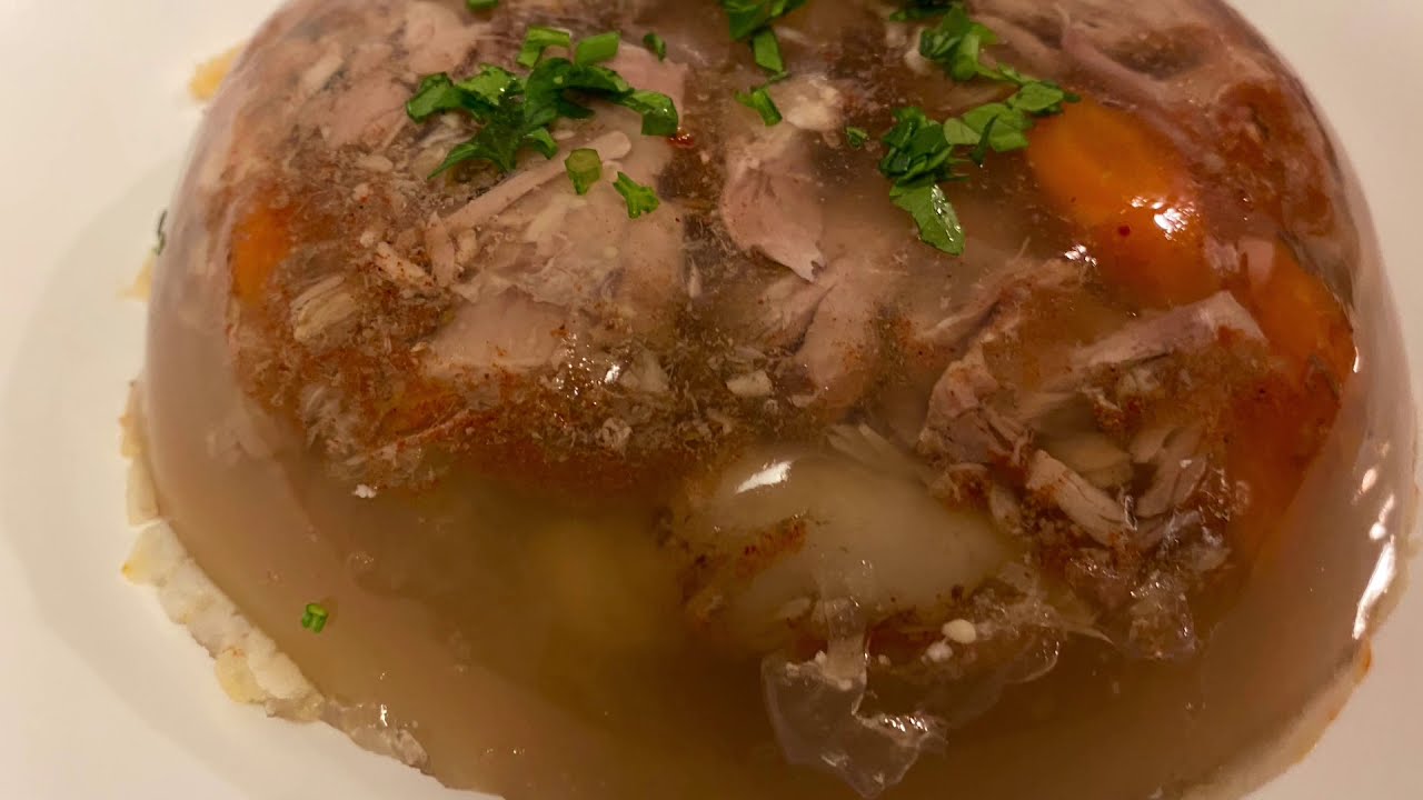 Sülze. Rumänische Art.#viralvideo #food #video
