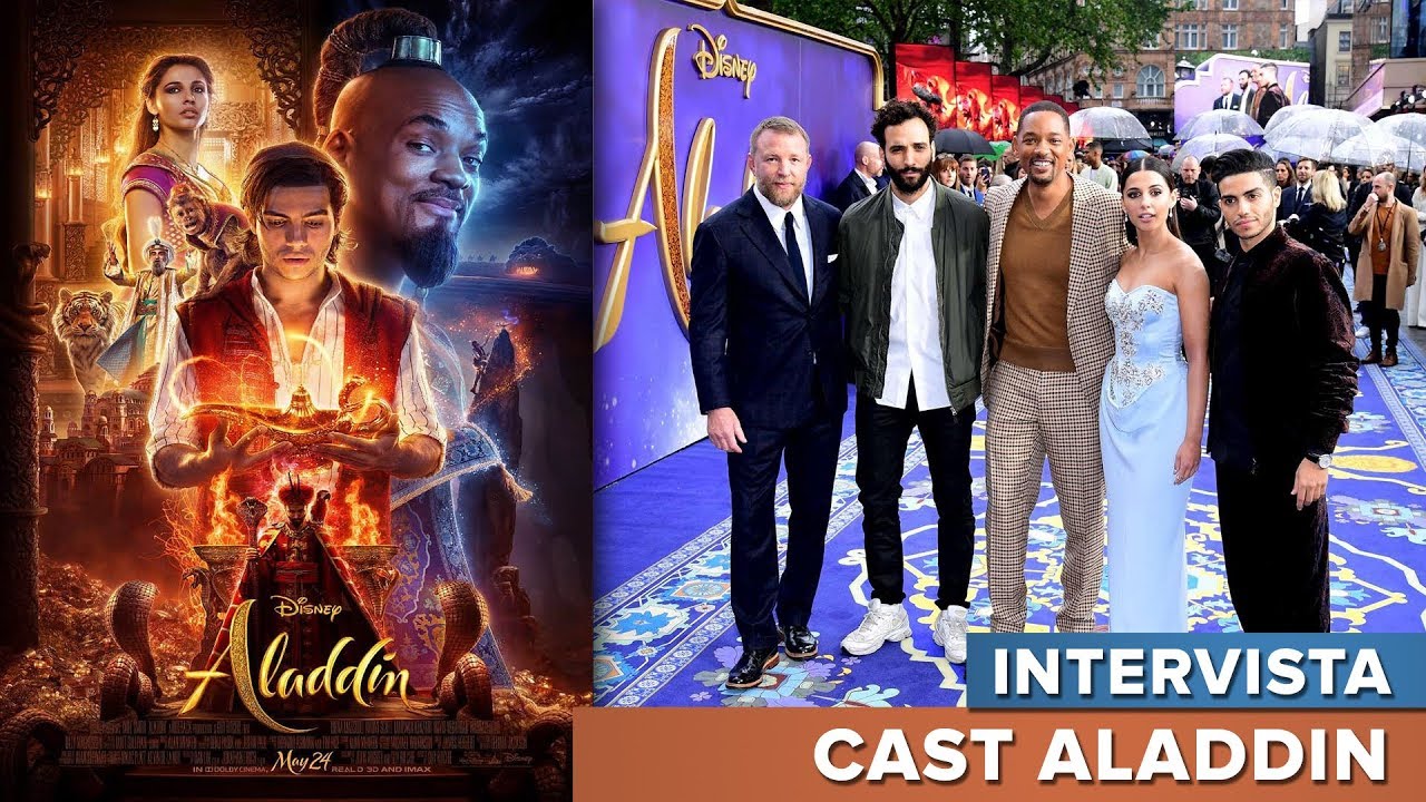 INCONTRO CON IL CAST DI ALADDIN- #INTERVISTE