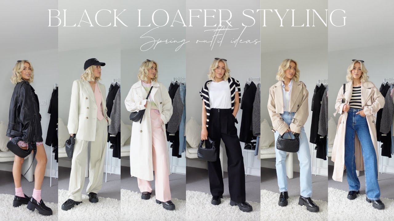 LOAFER OUTFIT IDEAS FOR SPRING! WAYS TO STYLE LOAFERS! | India Moon