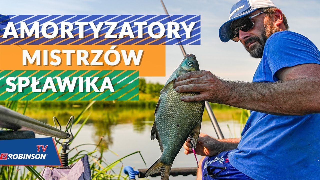 Spławikowe porady Mistrzów - jaki amortyzatory wybrać do tyczki lub bata? #NOWOŚCIROBINSONA 26