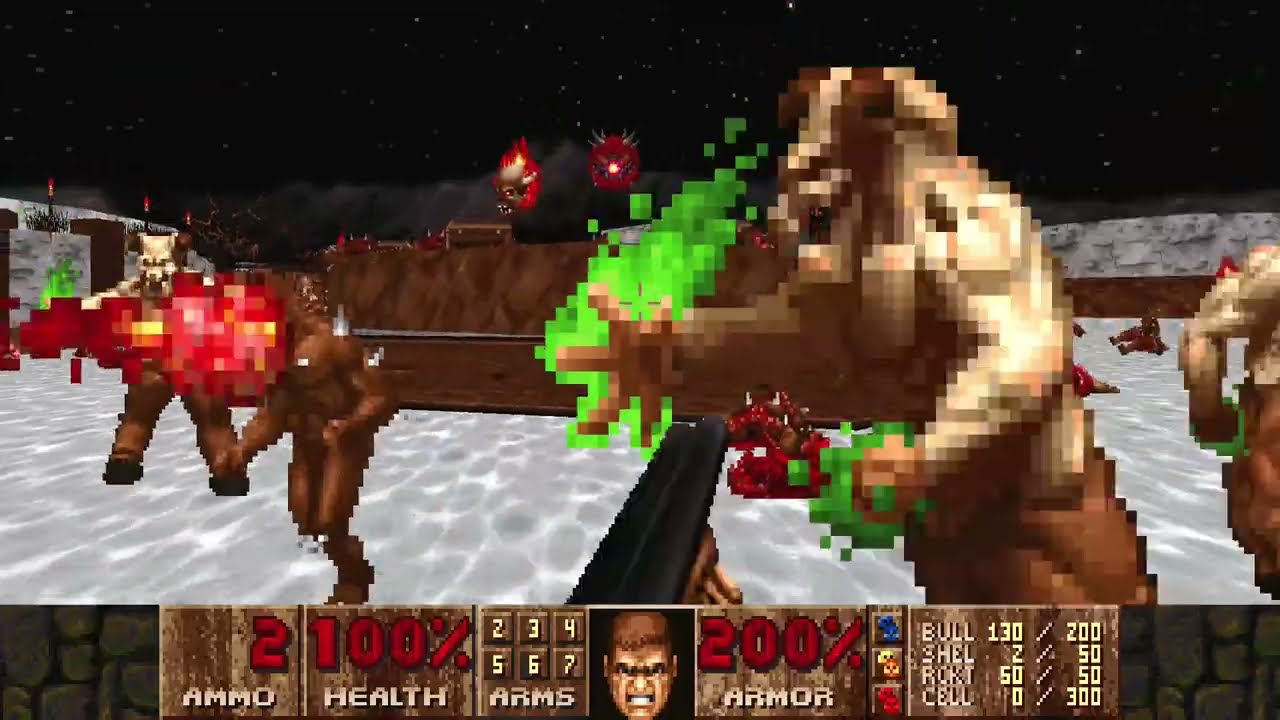 DOOM fallen leaves WAD - You think this is evil enough!? 😭