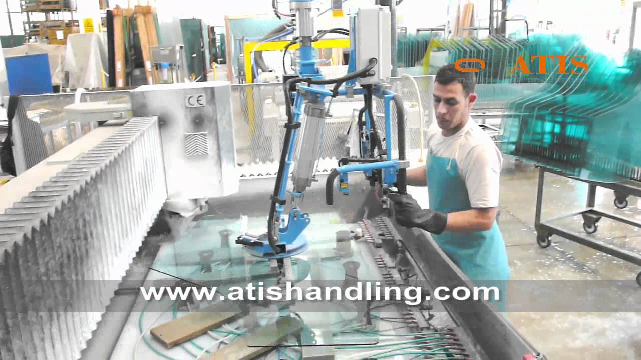 ATIS handling manipulator for glass sheets