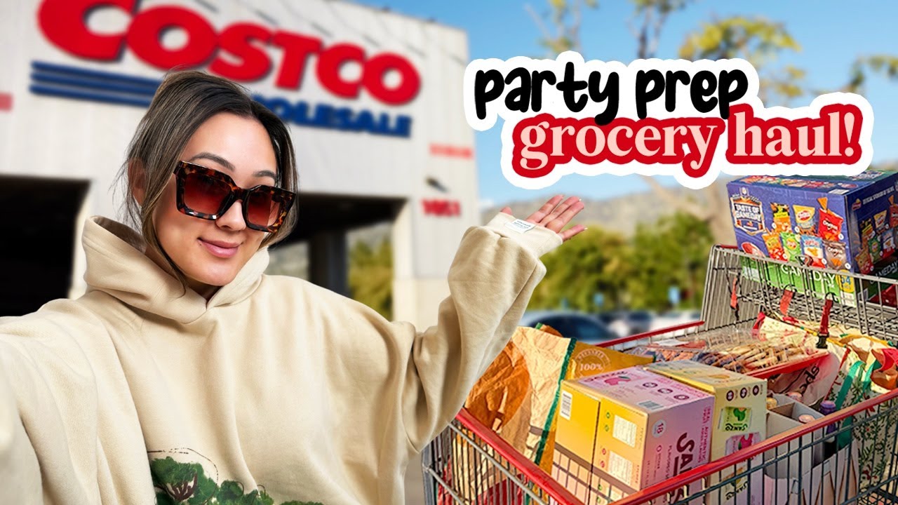 Покупка продуктов в Costco и подготовка к вечеринке! Vlogmas, день 5