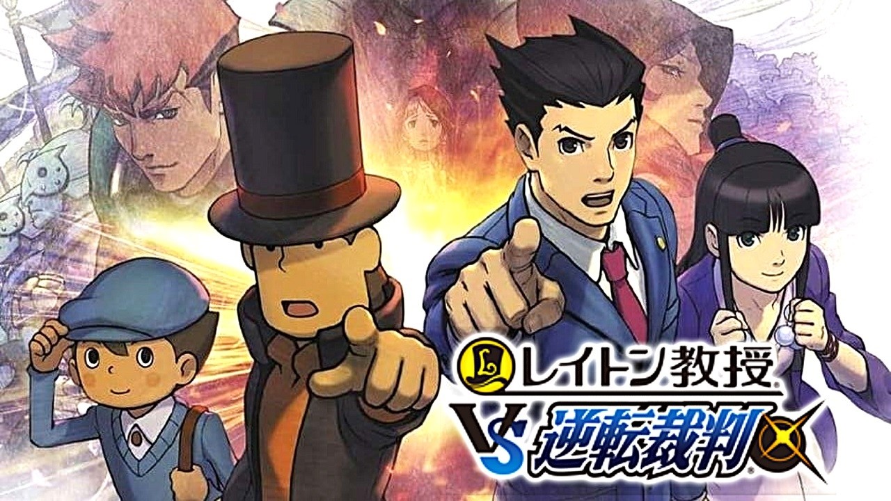 【レイトン教授×逆転裁判】両シリーズのキャラクターが「魔女裁判」で戦う姿を描いている異色のミステリー推理ADV【レイトン教授VS逆転裁判】