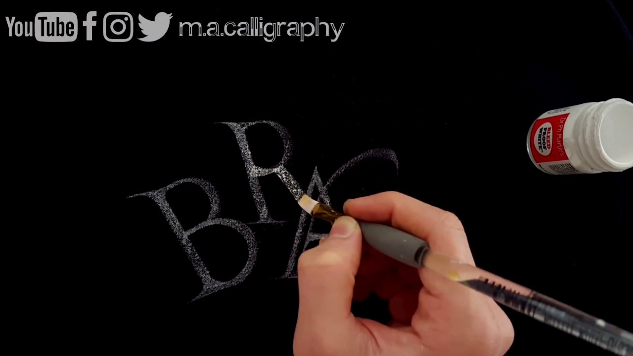 Doodle letters