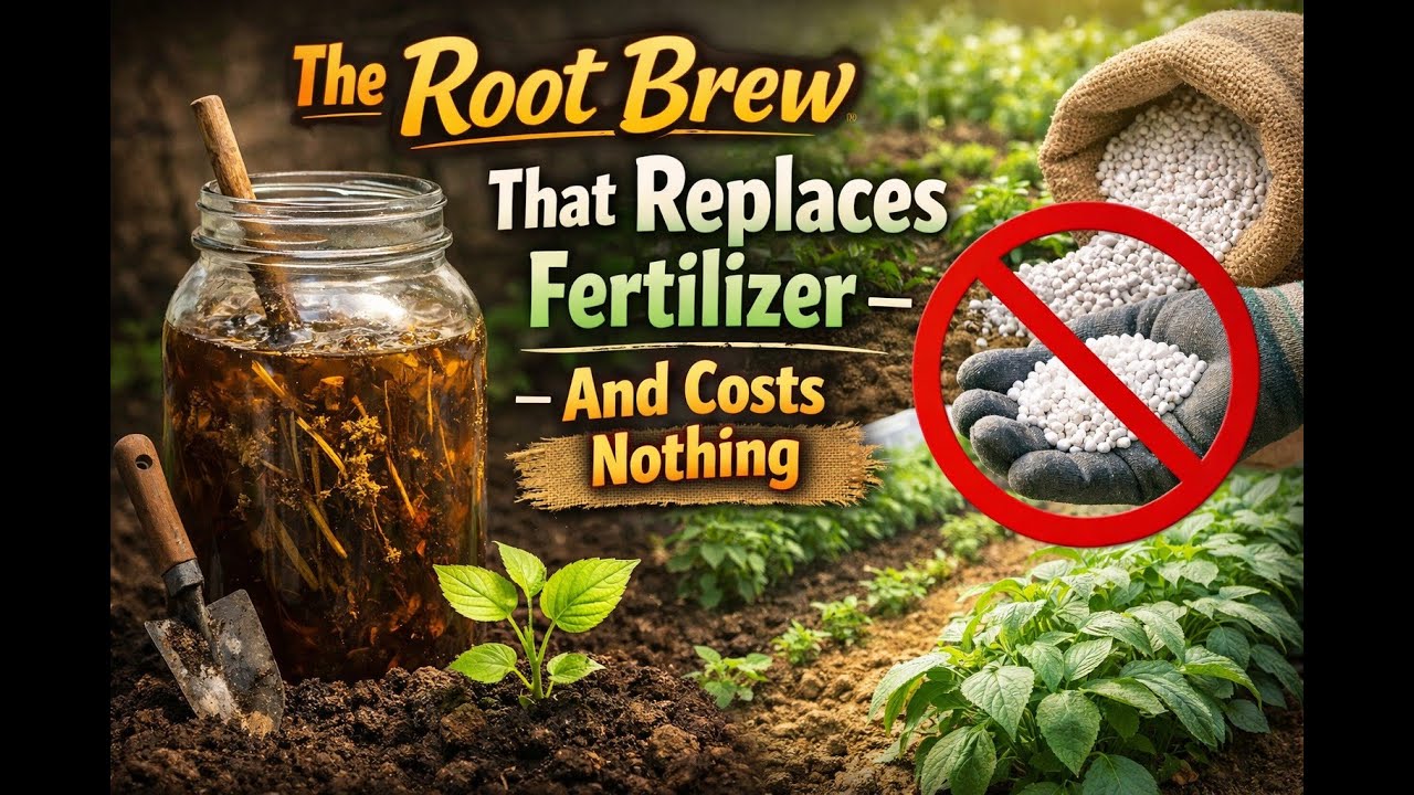 The Root Brew That Replaces Fertilizer — And Costs Nothing