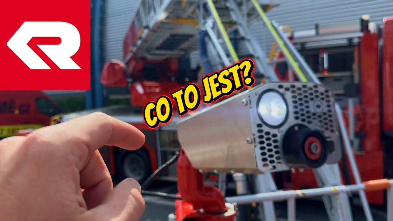 NAJNOWSZA DRABINA ROSENBAUER - zaawansowane innowacje techniczne !!!