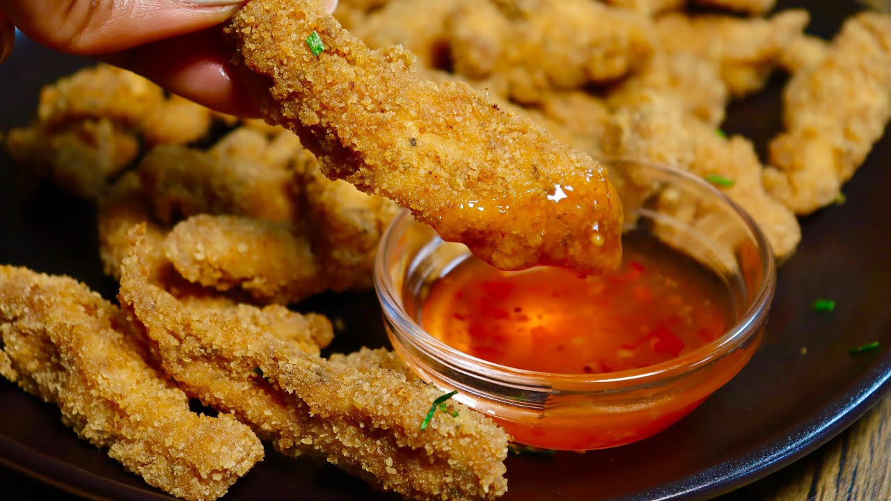 FRIED CHICKEN TENDERS | CRISPY CHICKEN RECIPE
