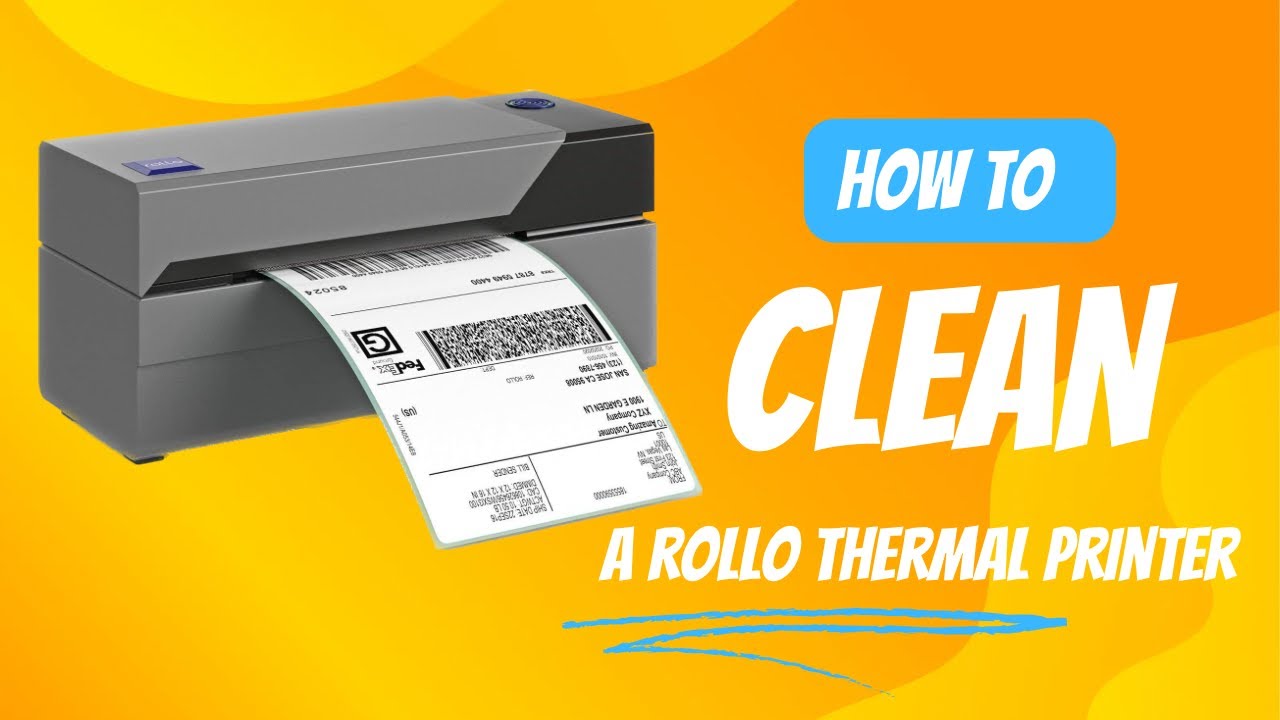 How To Clean A Rollo Thermal Label Printer