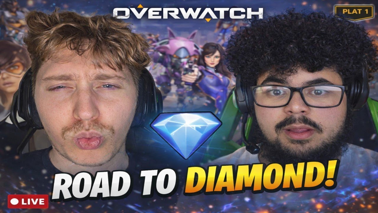 Overwatch 2 Comp Grinding!! Can I Carry Cfrosty To Master?? Road to Diamond!!