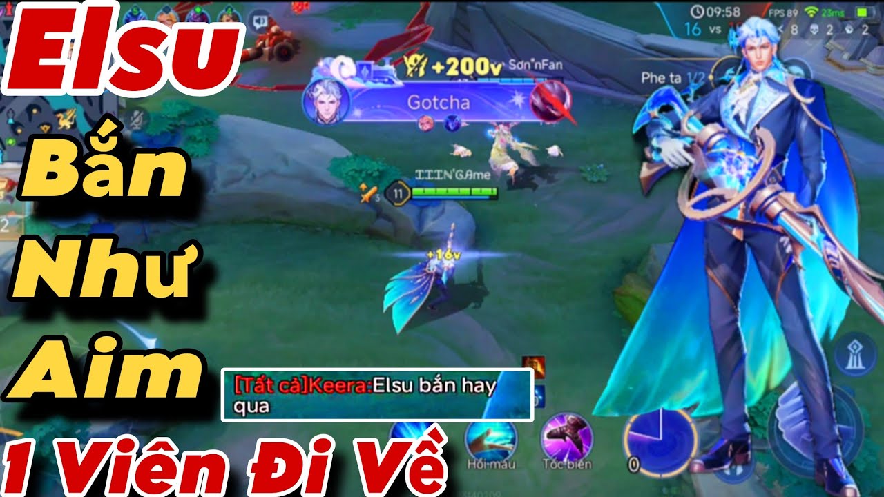 Elsu Bắn Như Aim Khiến Team Bạn Không Được Combat 1 Viên Là Đi Về Keera Cũng Phải Khen Hay