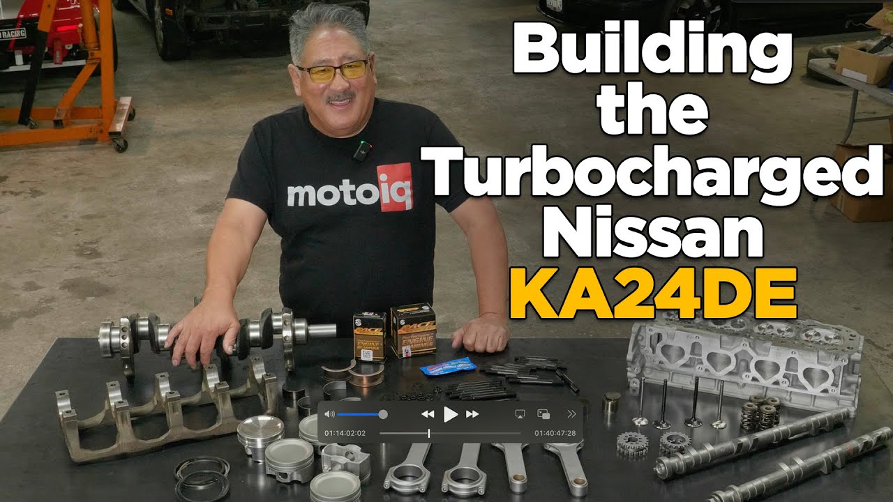 Building the TURBOCHARGED Nissan KA24DE!