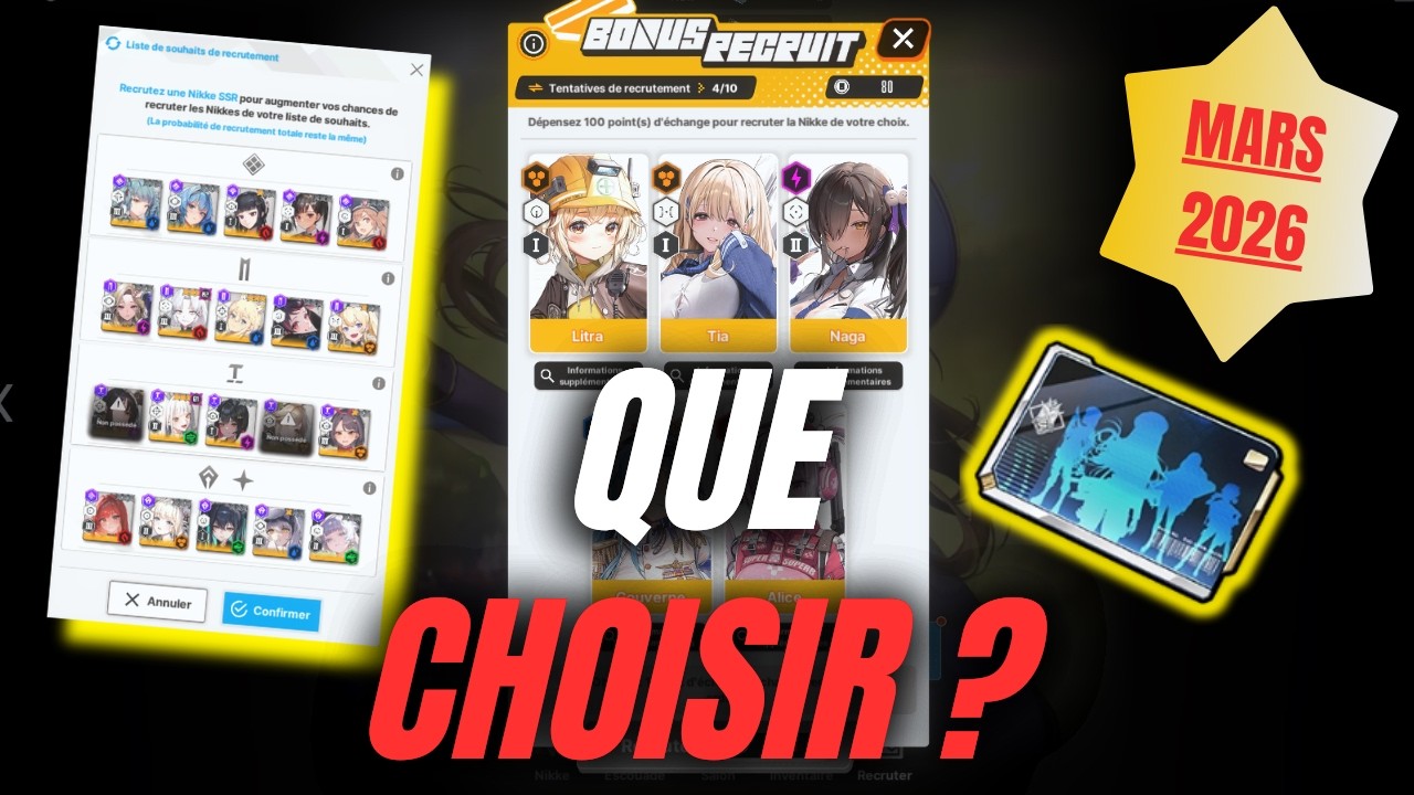 Les unités à wishlist MAINTENANT | Goddess of Victory: NIKKE FR