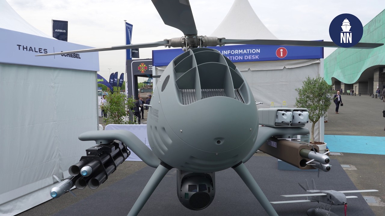 Новый CAMCOPTER S-301: вооружен ракетами и барражирующими боеприпасами