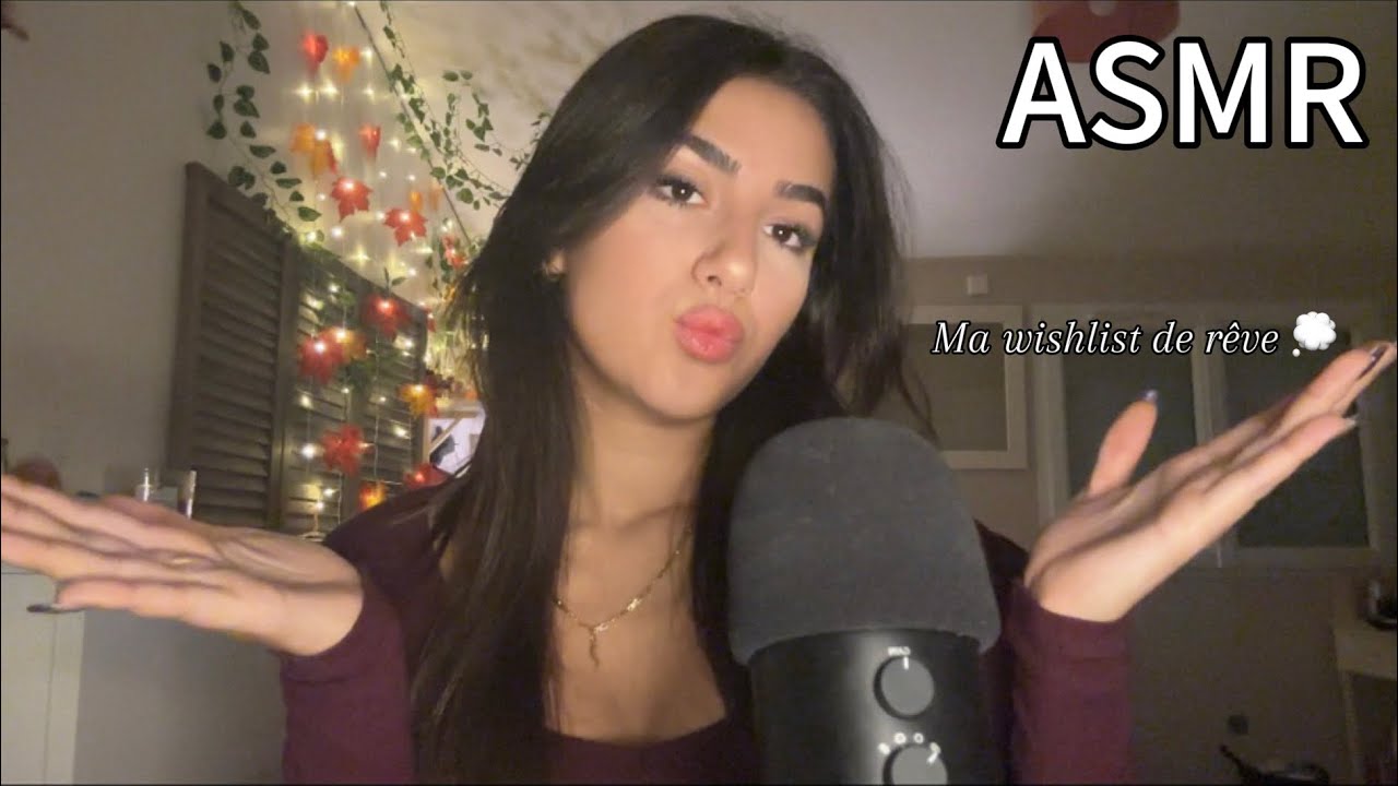 #ASMR | MA WISHLIST DE RÊVE 😴 💭