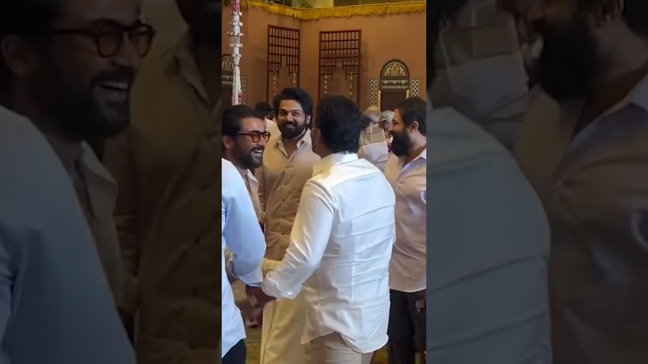 Hero Suriya, Karthi Meet Ys Jagan At Chennai Marriage Function | #ysjagan #shortvideo