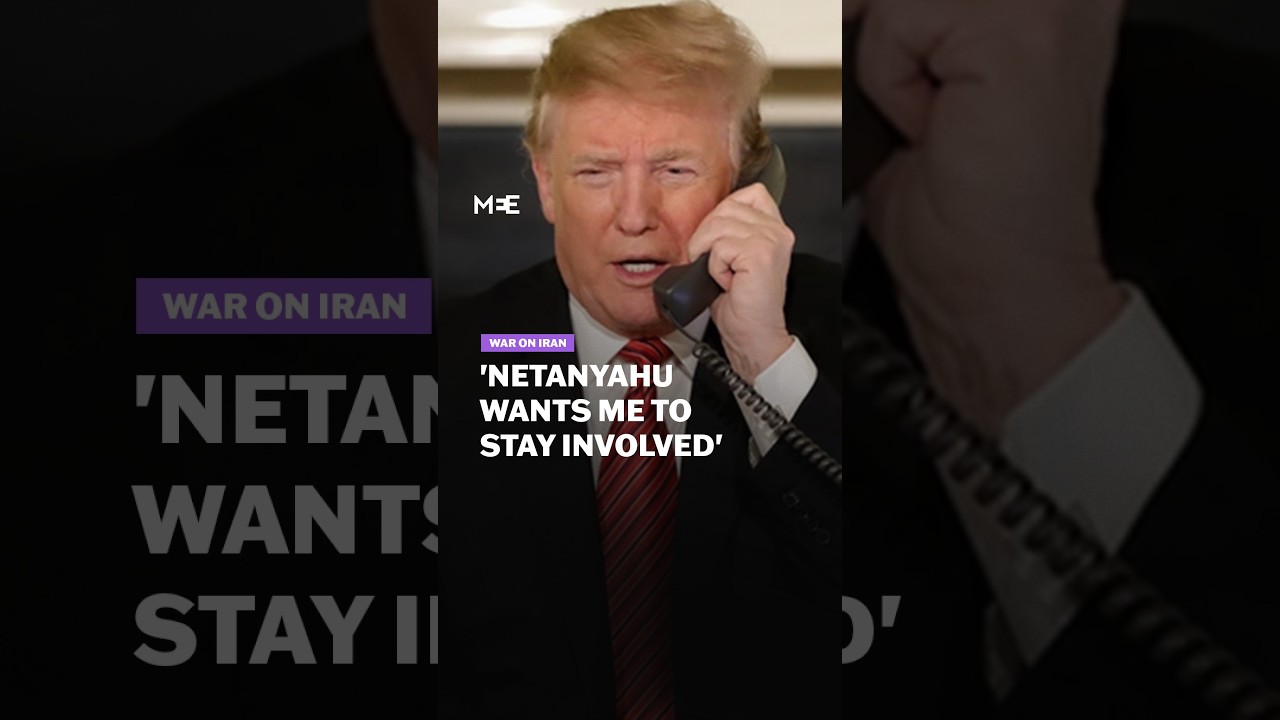 Trump says Netanyahu made Pickaxe Mountain comments to keep him involved in Iran war