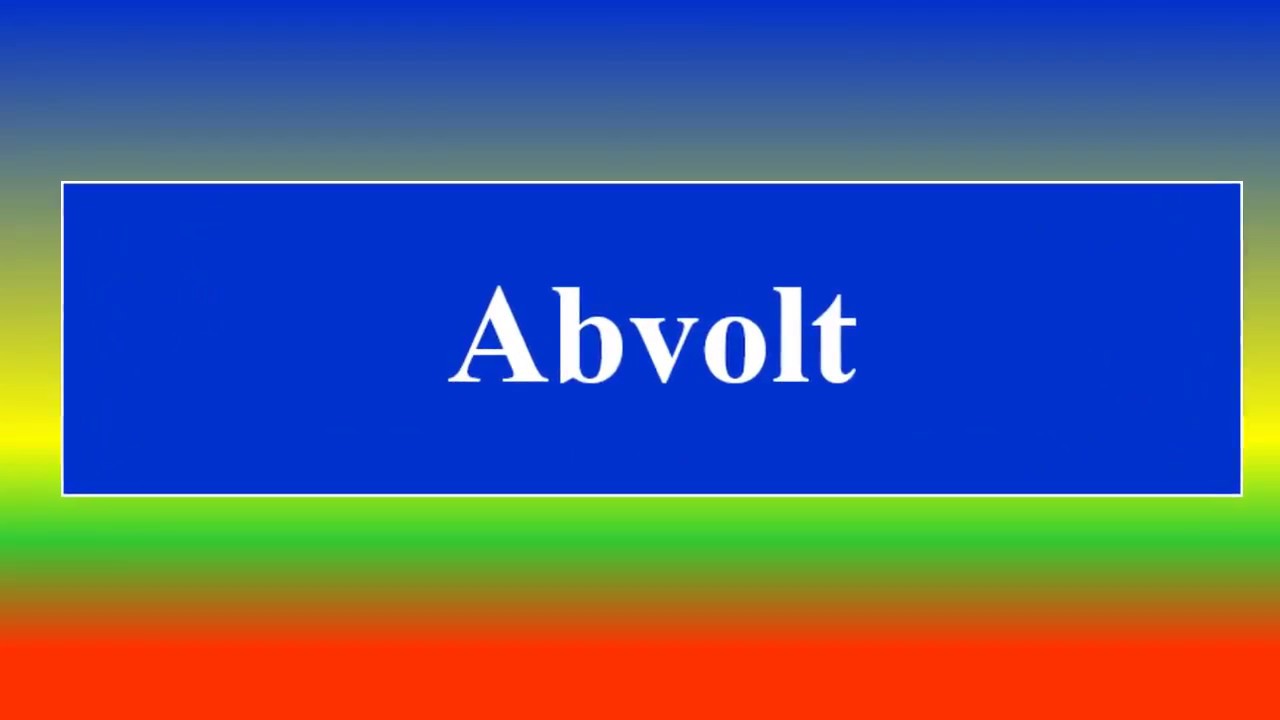 Abvolt