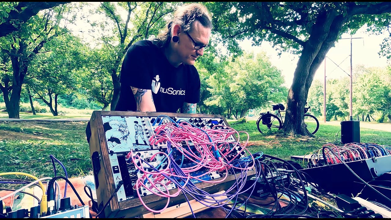 Eurorack Generative Synth Patch at Modular on the Spot in Asheville, NC