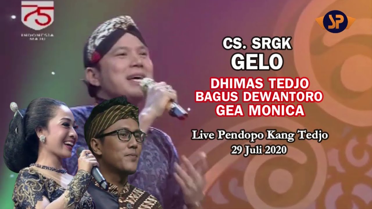 GELO - BAGUS DEWANTORO FEAT GEA MONICA (LIVE) SHOW CAMPURSARI PENDOPO KANG TEDJO 29 JULI 2020