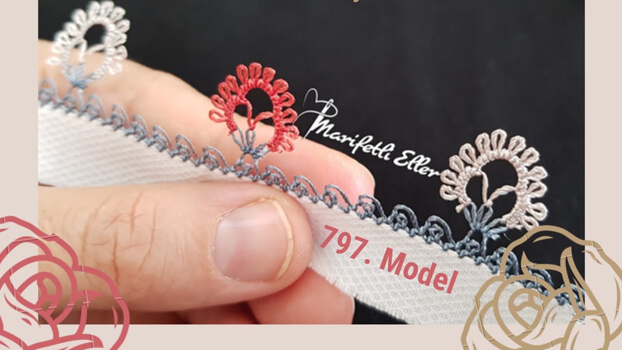 İstek Üzerine Muhteşem Bir İğne Oyası Modelinin Anlatımlı Yapılışı | 797. Model