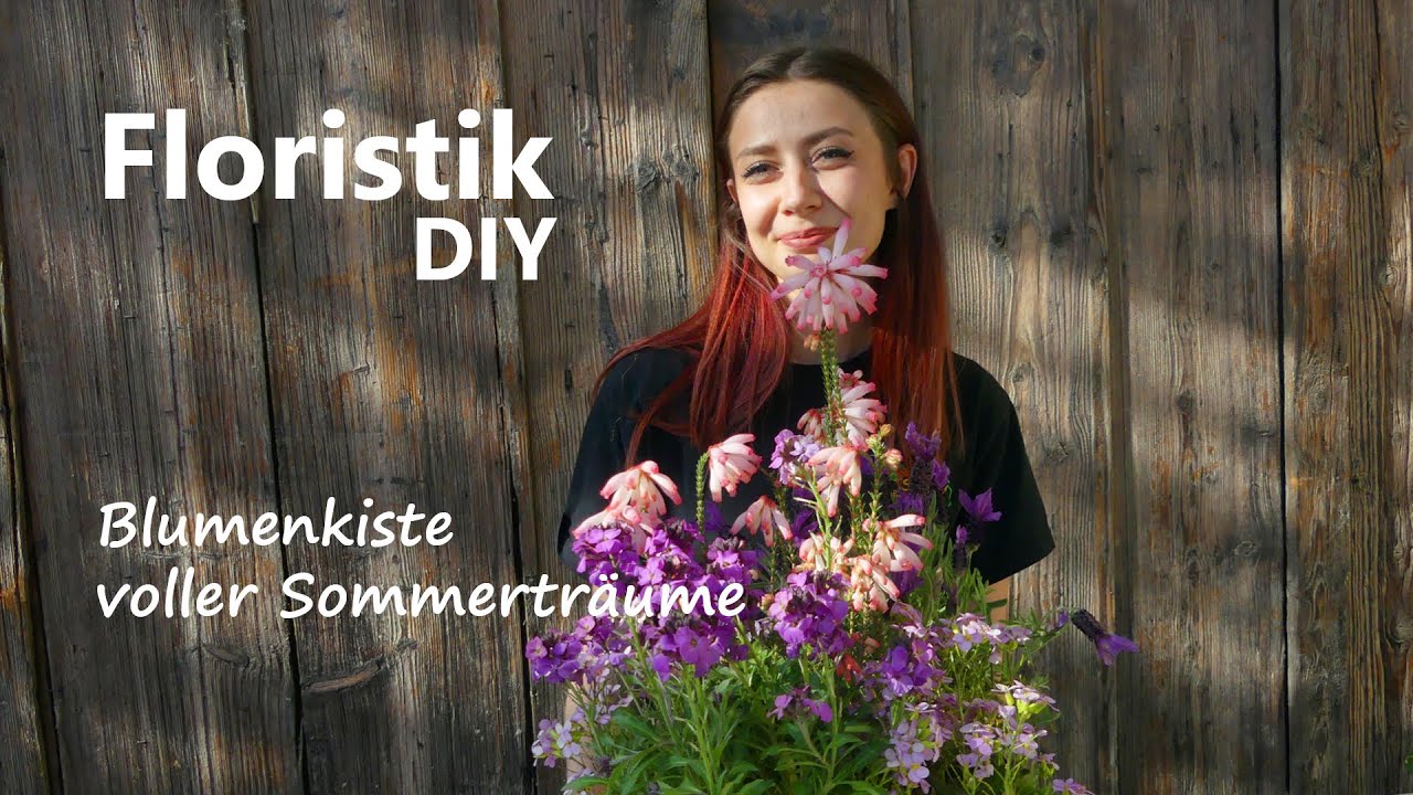 Bunte und einfache sommerliche Bepflanzung | DIY für Balkon & Garten