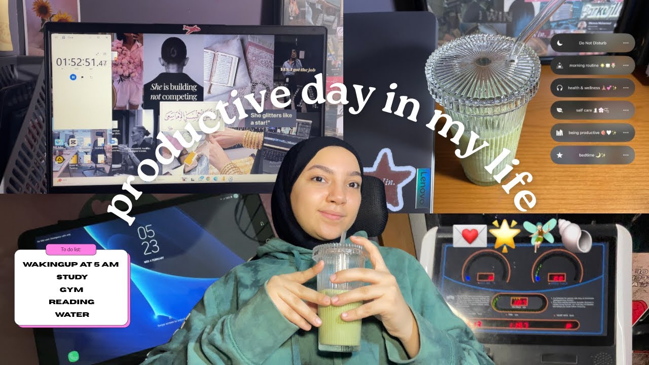 Productive day in my life || 30 days hard || يوم منتج في حياتي 💌🌟❣️🧚🏻‍♂️