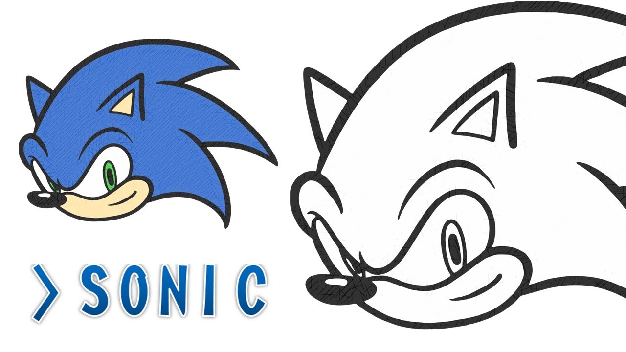 COMMENT DESSINER SONIC