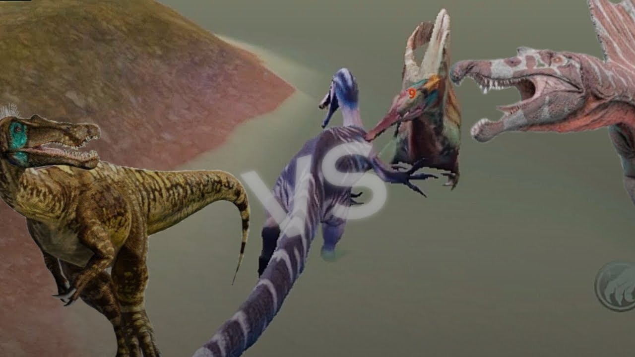 New Dinos suchomimus vs player (the cursed isle) #thecursedisle #suchomimus