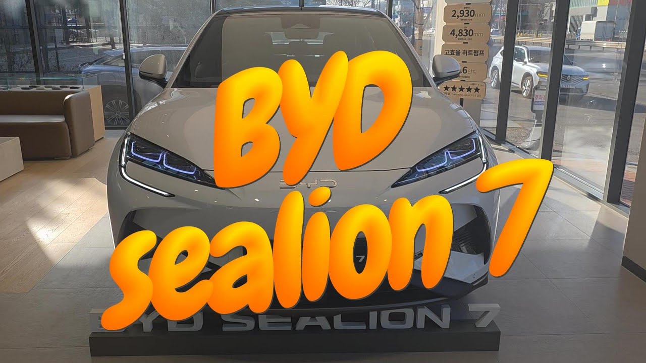 BYD 씨라이언7 순항중~