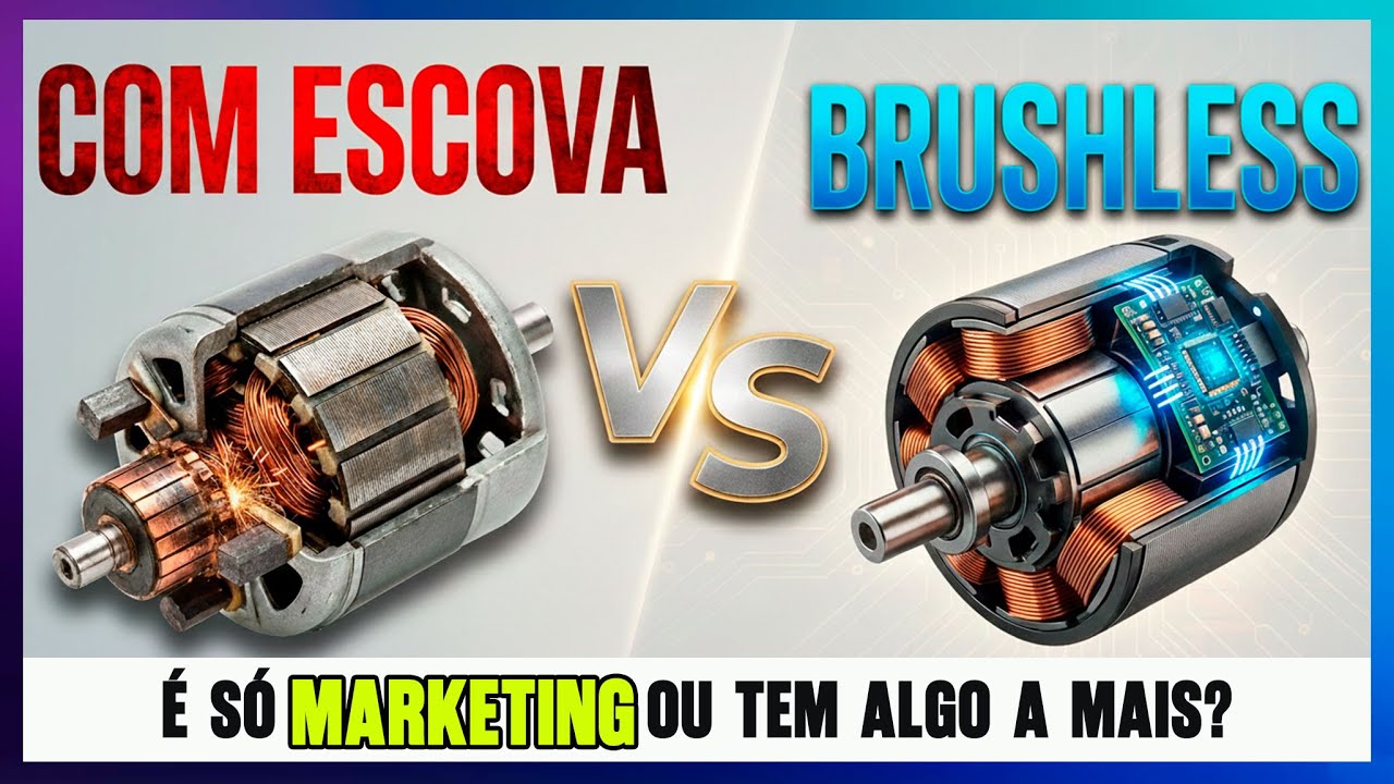Motor com Escova vs Brushless: A DIFEREN&Ccedil;A que Ningu&eacute;m Te Conta