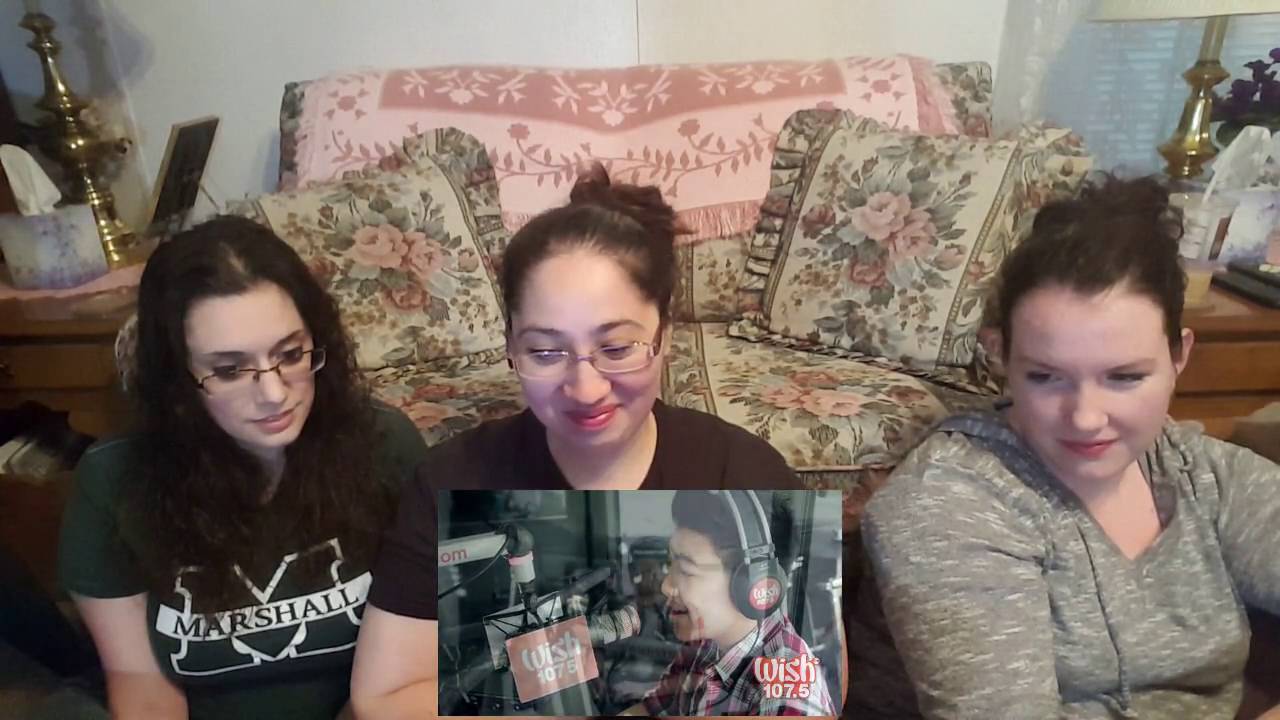Darren Espanto- Chandelier Reaction Video