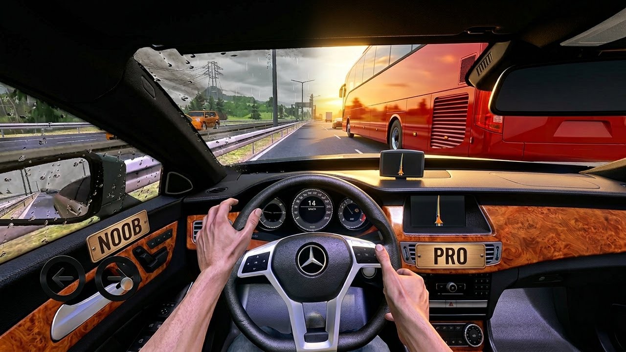 Nashik se Mumbai 190KM Delivery Mission | Baarish Mein Highway Drive 🌧️ | Car Driving Simulator