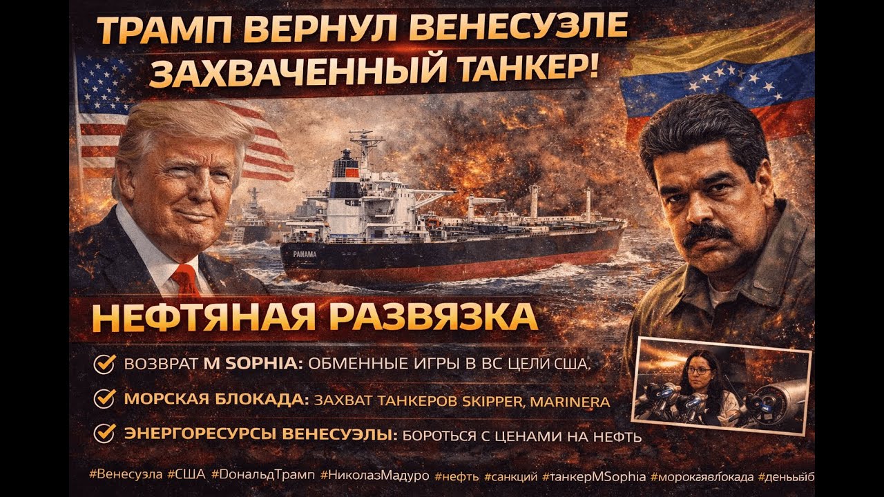 США неожиданно вернули захваченный танкер Венесуэле: Сделка Трампа и нефтяная блокада 2026