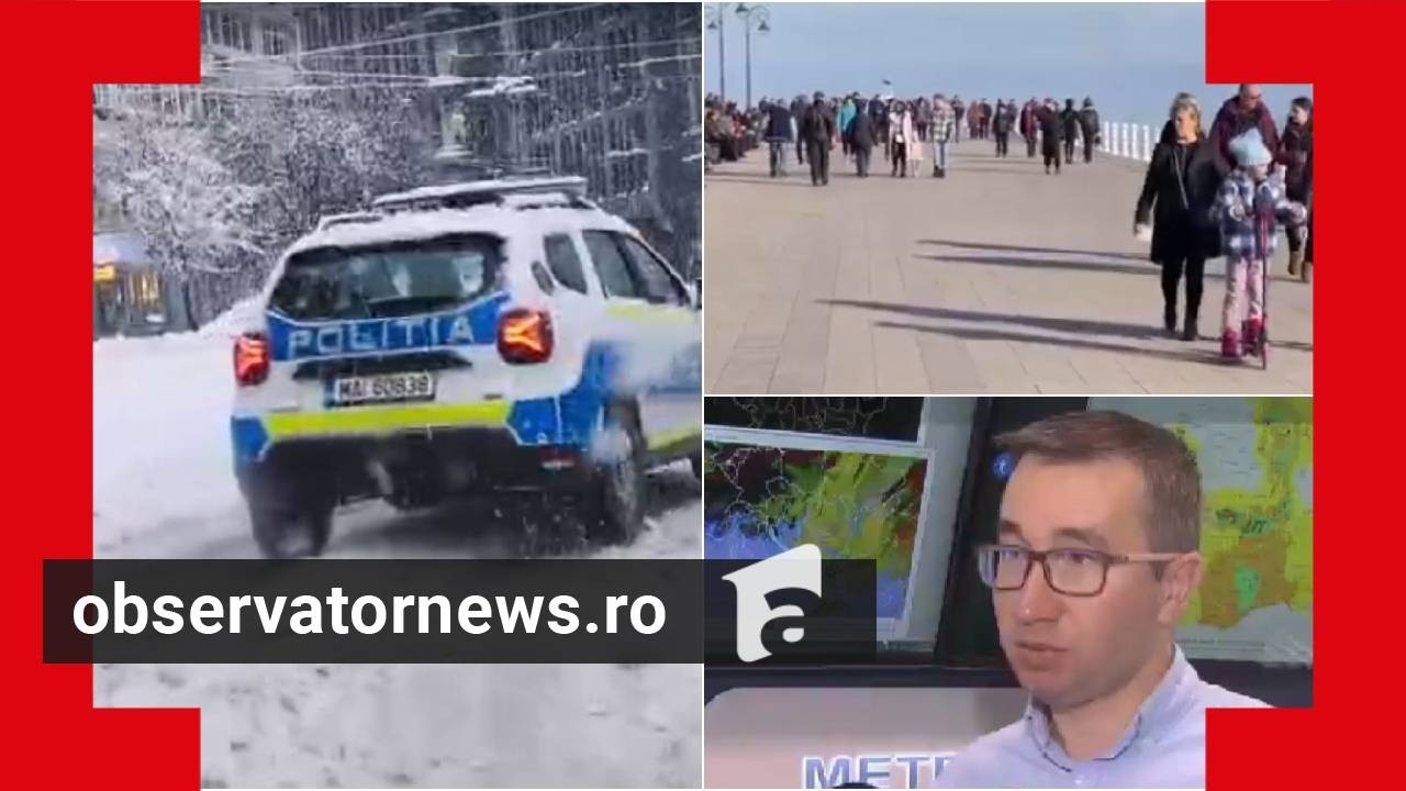 După ger și ninsoare, vremea se schimbă radical. Temperaturi și de 17 grade în weekend