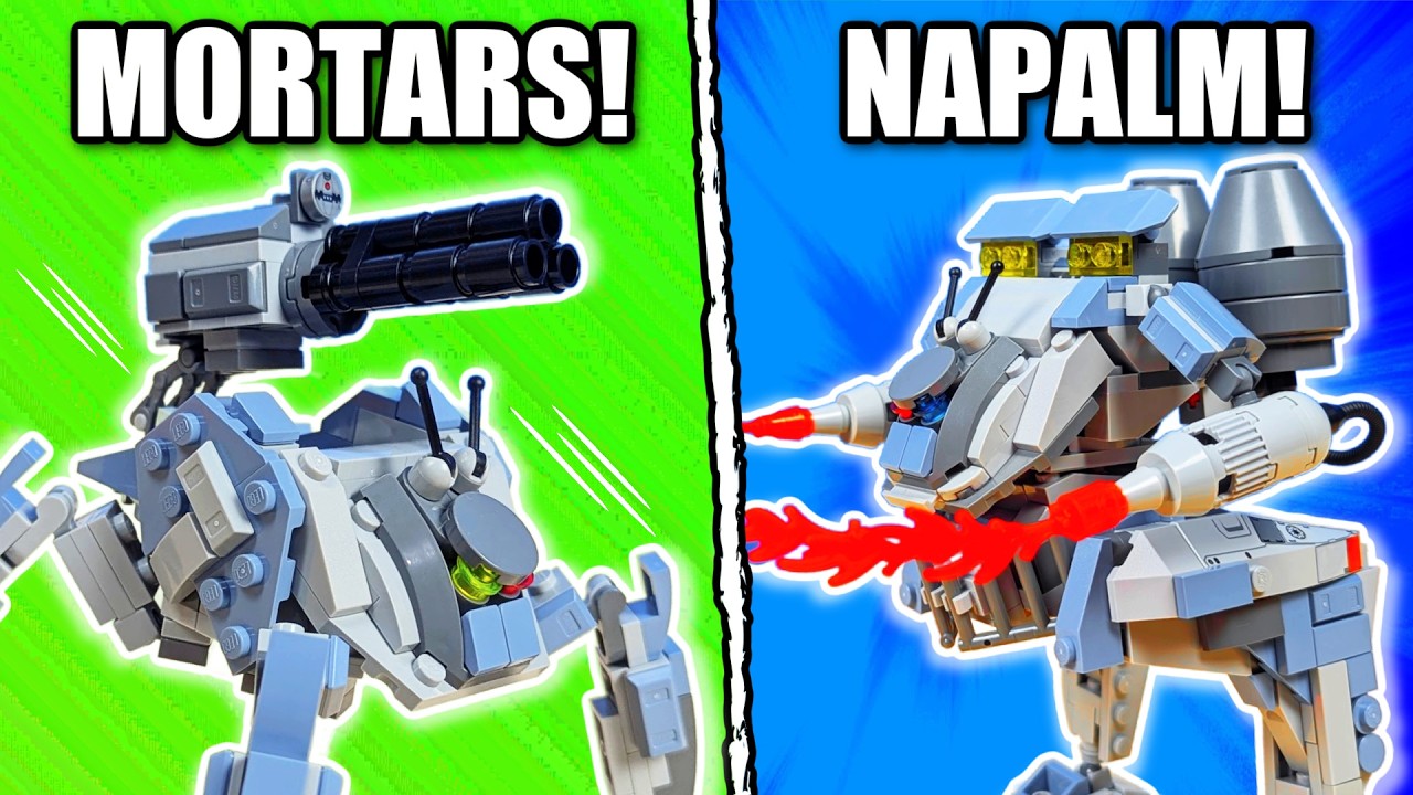 I Built RARE Mechs For My LEGO Mech Army!