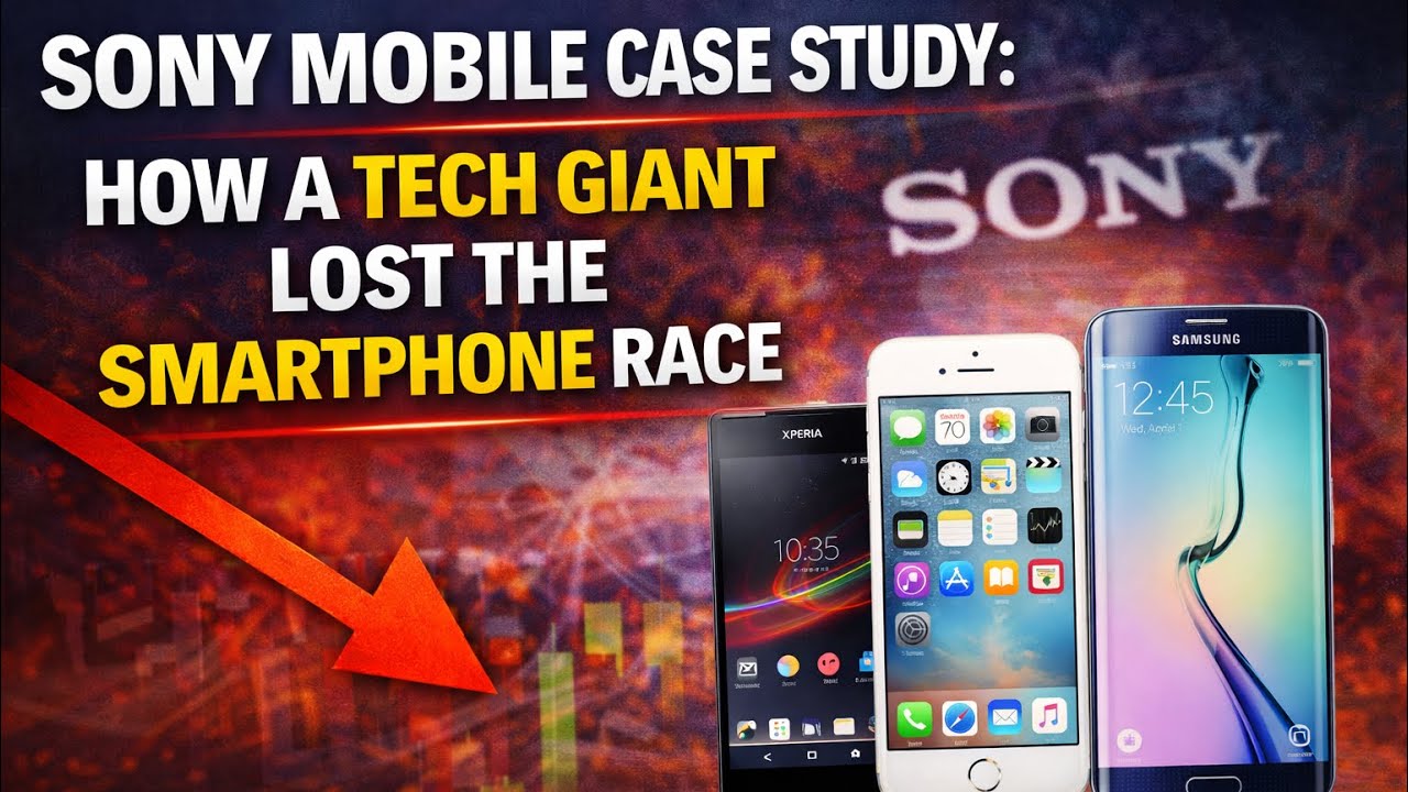 Sony Mobile Case Study: How a Tech Giant Lost the Smartphone Race