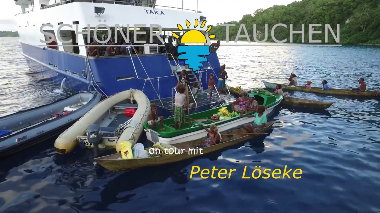 Solomonen &bdquo;on tour mit Peter L&ouml;seke&ldquo; SCHOENER TAUCHEN Gruppenreise mit der M/V TAKA