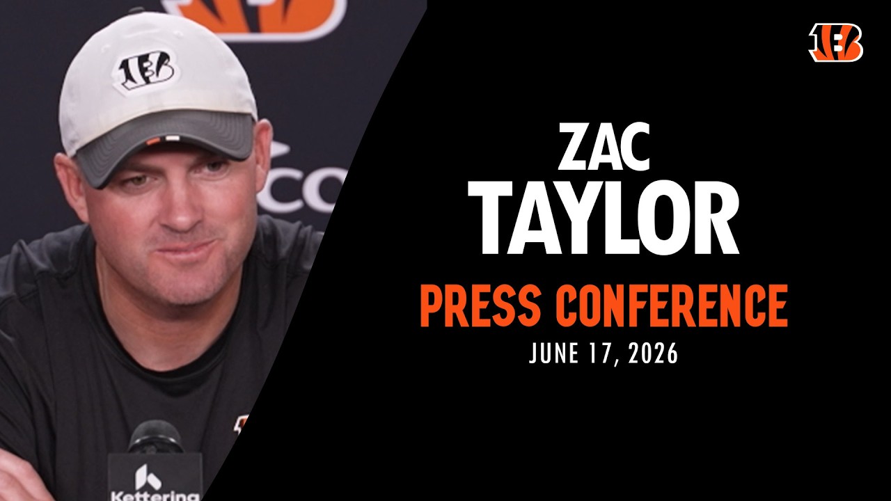 Zac Taylor Press Conference - June 17