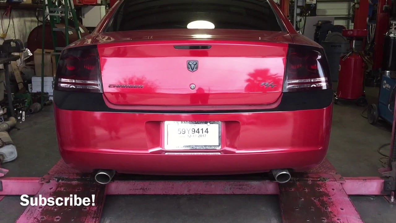 Resonator Delete Dodge Charger RT Outside & Inside Noise