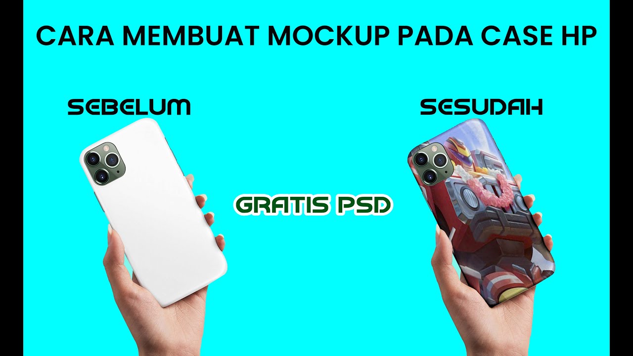 CARA MEMBUAT MOCKUP DI CASE HP DENGAN PHOTOSHOP