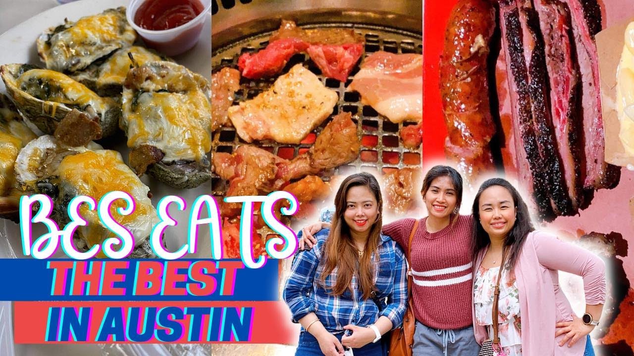 BES Eats: Austin Food Trip! | The Oasis | Korean & Texas BBQ | Oysters!