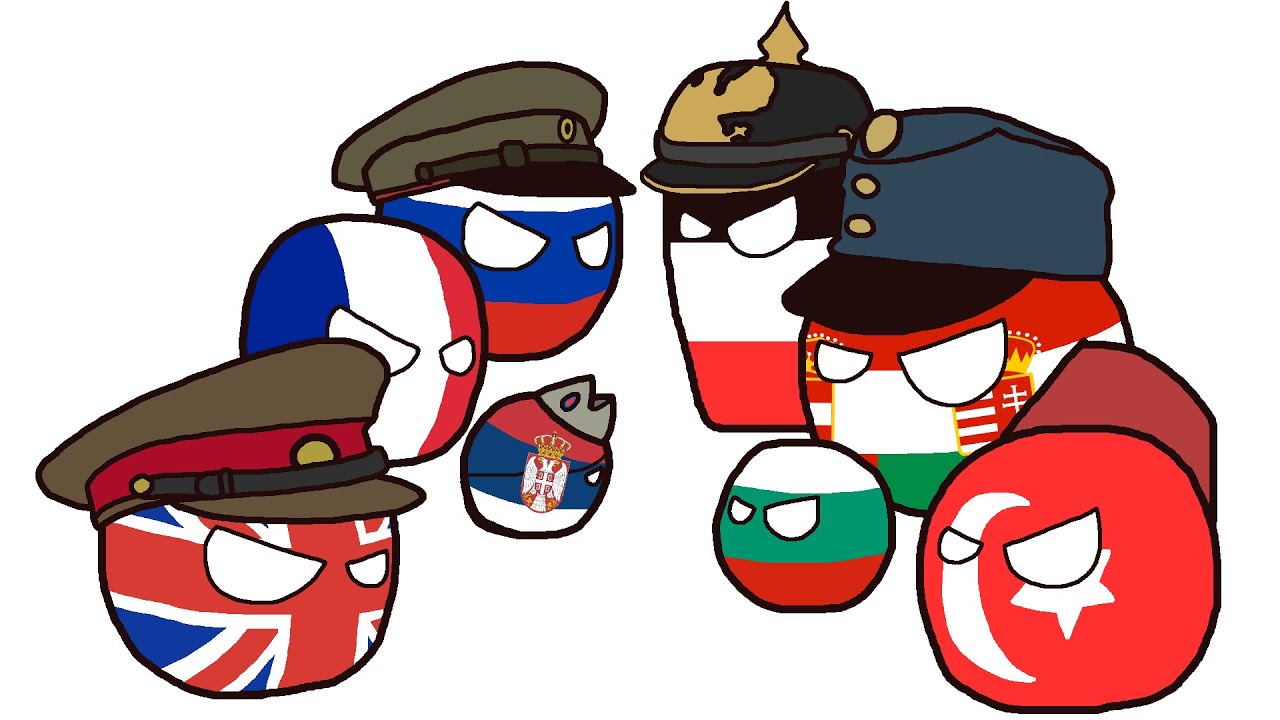 STOPGAP but it's WW1 | Countryballs